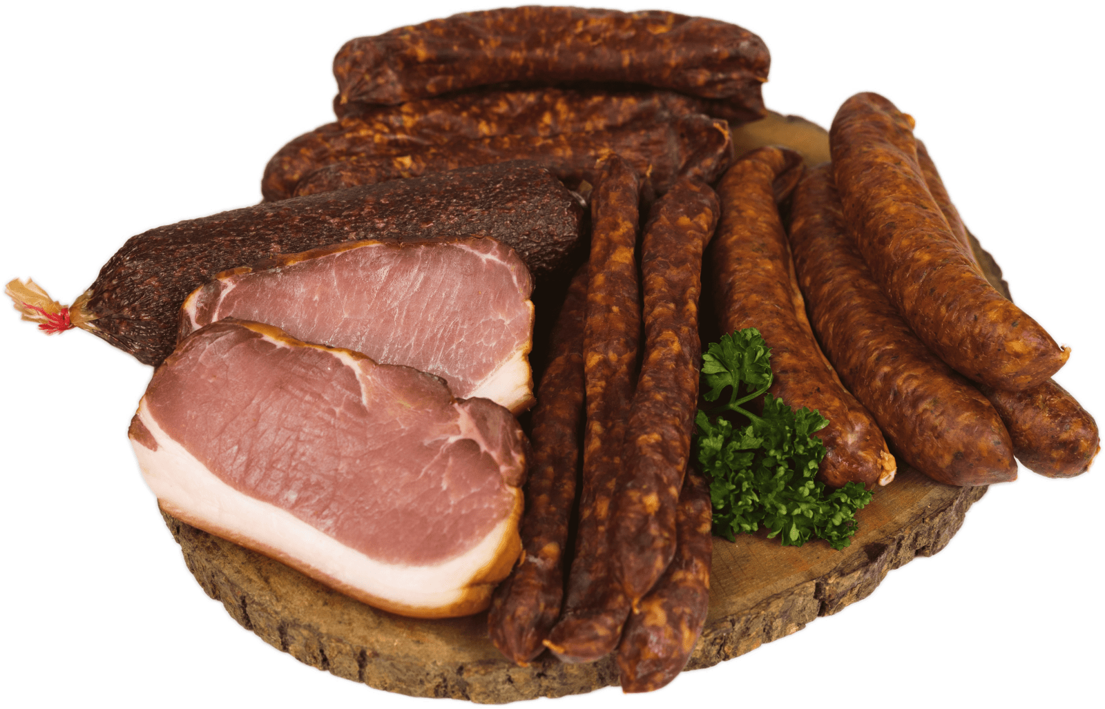 Fleischpaket mit verschiedenen Wurstwaren